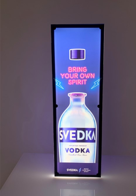 Svedka Lumen Series Sign: Spirit Edition