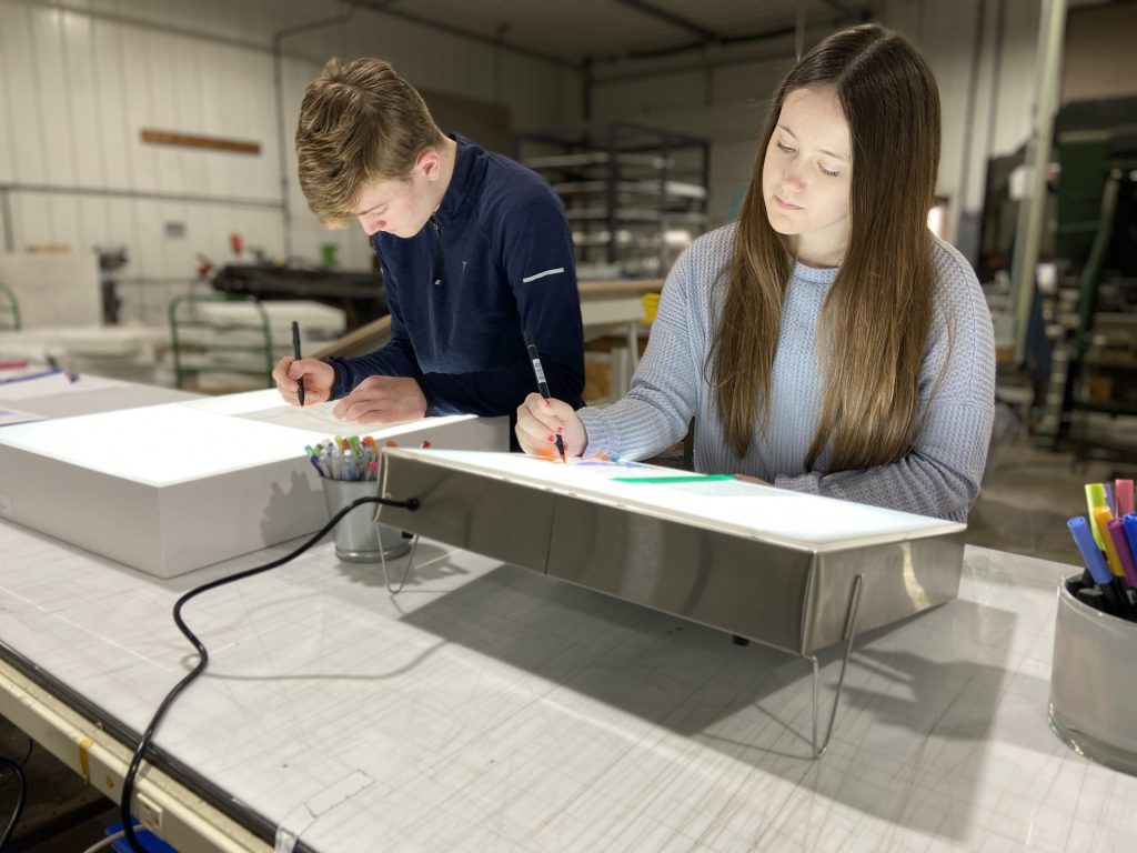 Stainless Steel Light Boxes