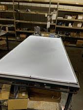 LED light panel and light guides